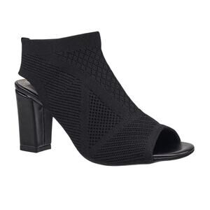 French Connection Women's elancy Open Toe Booties Black Size 6